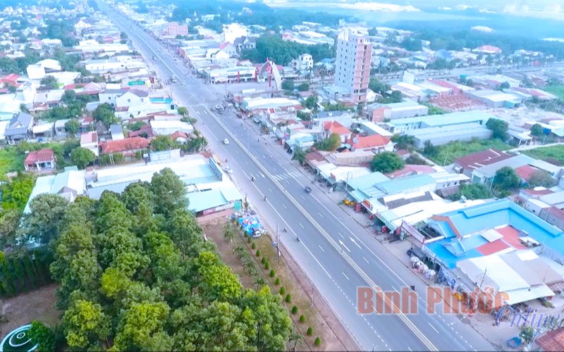 Chơn Thành nâng tầm đô thị hiện đại