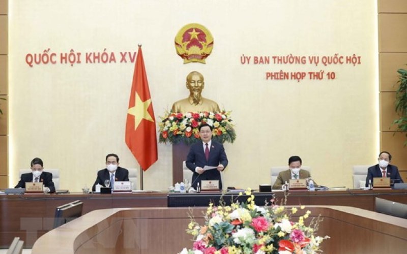 Khai mạc Phiên họp thứ 10 của Ủy ban Thường vụ Quốc hội