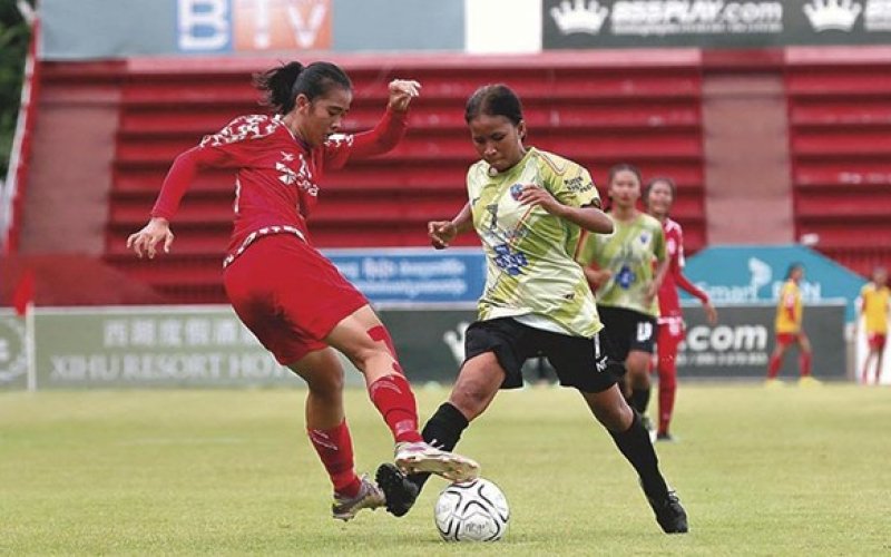 Lần đầu tiên Campuchia cử đội bóng đá nữ tham dự SEA Games 31