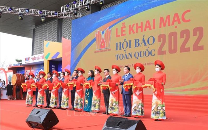 Lễ khai mạc Hội Báo toàn quốc năm 2022