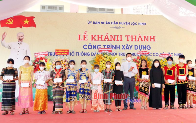 Lộc Ninh: Khánh thành công trình trường học trị giá 50 tỷ đồng