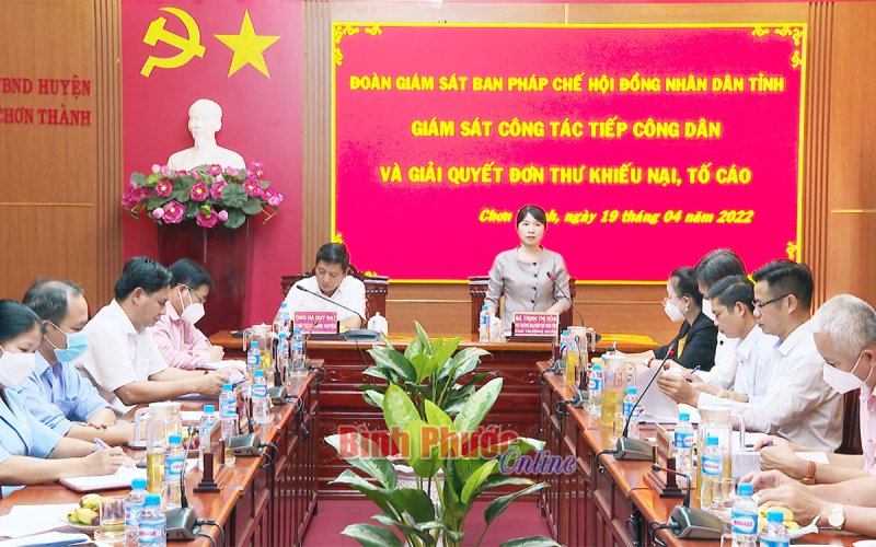 Nâng cao trách nhiệm của người đứng đầu trong công tác tiếp công dân