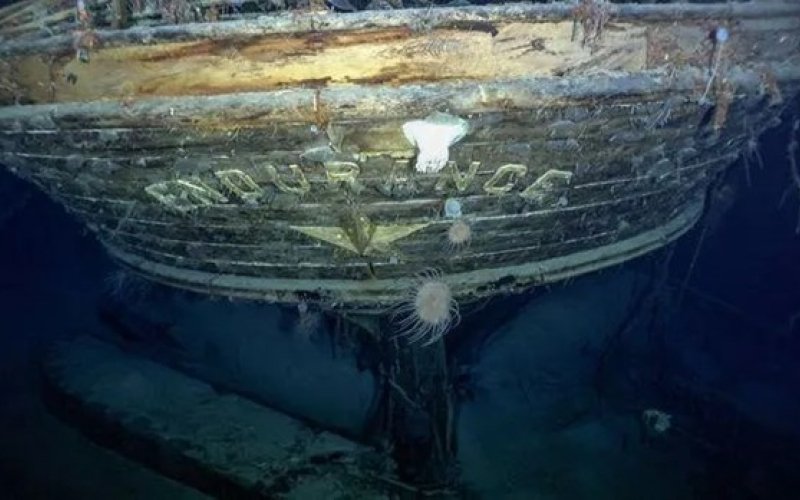 Phát hiện con tàu đắm Endurance của nhà thám hiểm E.Shackleton