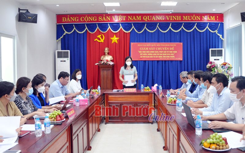 Xử lý nghiêm hành vi vi phạm trong thực hành tiết kiệm, chống lãng phí