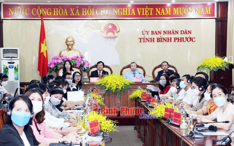 Bình Phước xúc tiến đầu tư trực tuyến với các doanh nghiệp, đối tác Trung Quốc