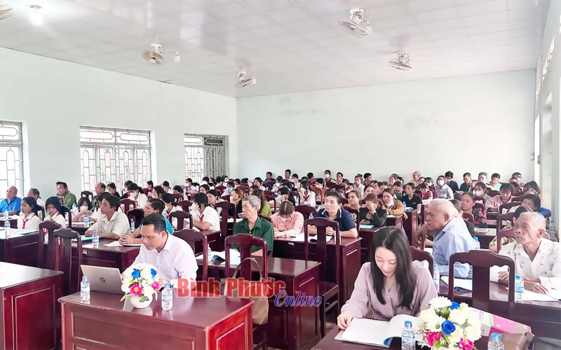 400 đồng bào dân tộc thiểu số được tuyên truyền phòng, chống tảo hôn và hôn nhân cận huyết