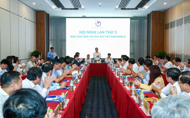 Ban Chấp hành Hội Nhà báo Việt Nam bầu nhân sự mới