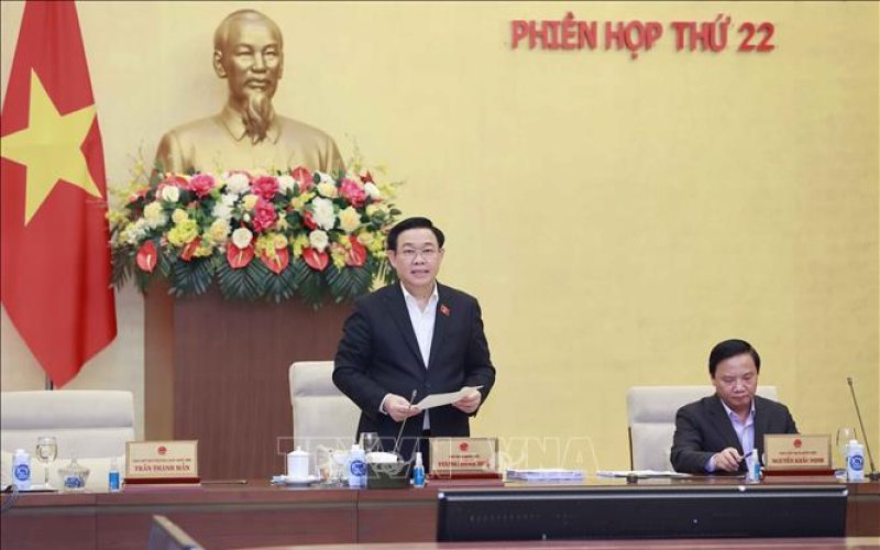 Bế mạc Phiên họp thứ 22 của Ủy ban Thường vụ Quốc hội
