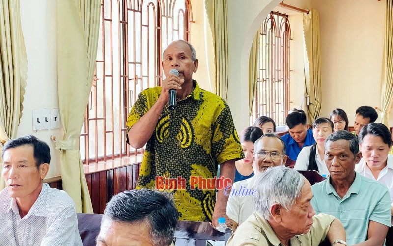 Bình Phước: Chức sắc, chức việc, già làng, người có uy tín góp ý xây dựng Đảng, xây dựng chính quyền