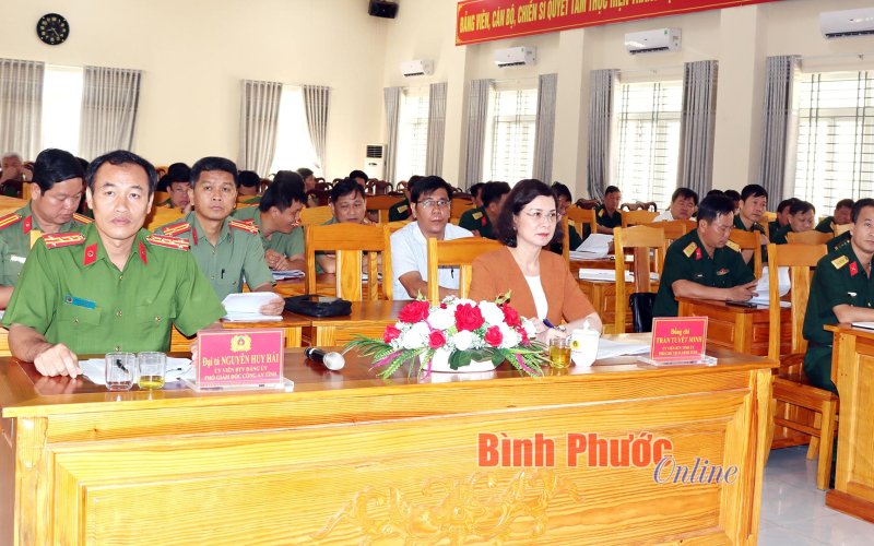 Bình Phước: Giao ban thực hiện Nghị định số 03 của Chính phủ