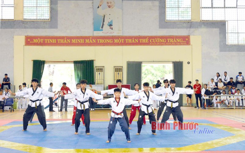 Bình Phước: Hơn 300 vận động viên dự giải vô địch Taekwondo năm 2023
