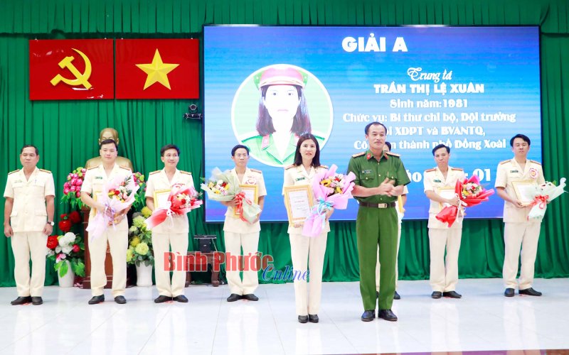 Bình Phước: Sôi nổi hội thi bí thư chi bộ giỏi trong Công an tỉnh