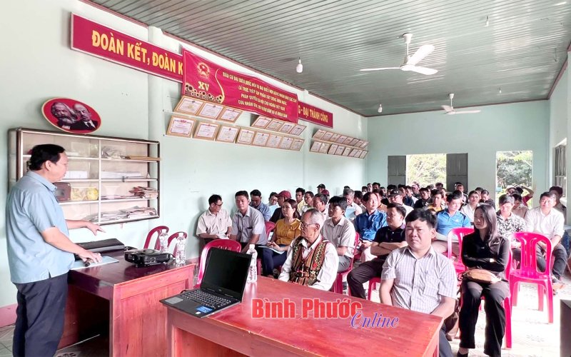 Bình Phước: Tập huấn Luật phòng, chống tác hại của thuốc lá cho đồng bào dân tộc thiểu số