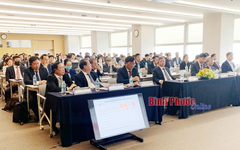 Bình Phước tổ chức thành công Hội nghị xúc tiến đầu tư tại Seoul, Hàn Quốc