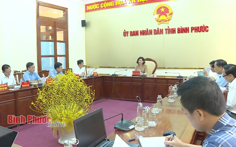 Bình Phước: UBND tỉnh họp bàn phương án tổ chức các lễ hội