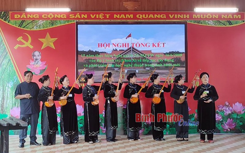 B&ugrave; Đăng ph&aacute;t huy lợi thế x&acirc;y dựng v&agrave; ph&aacute;t triển văn học, nghệ thuật