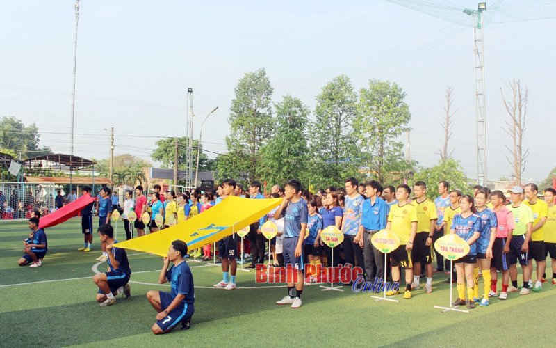 Cao su Bình Long: Gần 500 vận động viên tham gia hoạt động thể thao