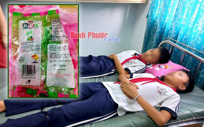 Đồng Xoài: 8 học sinh nghi bị ngộ độc thực phẩm