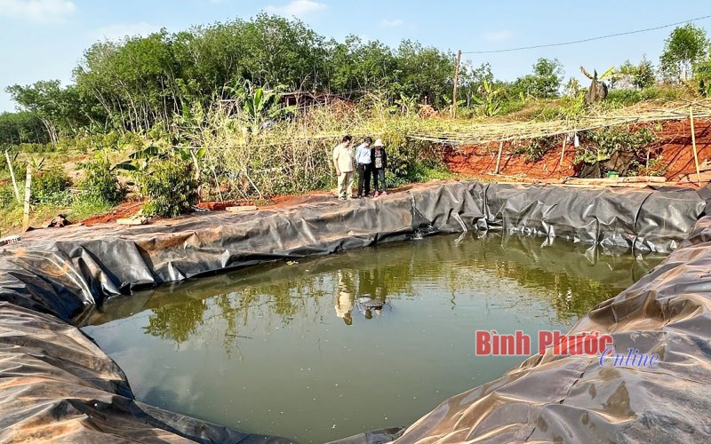 Giải pháp trữ nước trong mùa khô