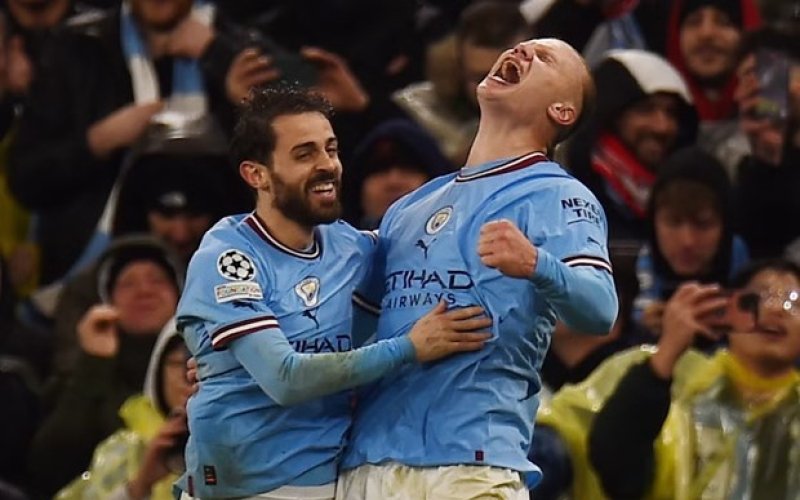 Haaland tỏa sáng giúp Manchester City thắng đậm Bayern Munich