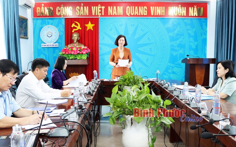 Họp xét công nhận sáng kiến cấp tỉnh
