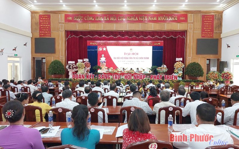 Khai mạc Đại hội đại biểu Hội Nông dân thị xã Chơn Thành