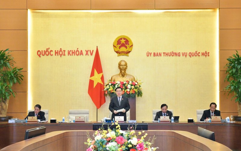 Khai mạc Phiên họp chuyên đề pháp luật của Ủy ban Thường vụ Quốc hội