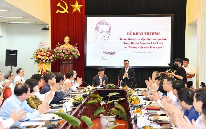 Khai trương Trang thông tin đặc biệt Tổng Bí thư Nguyễn Văn Linh và “Những việc cần làm ngay”