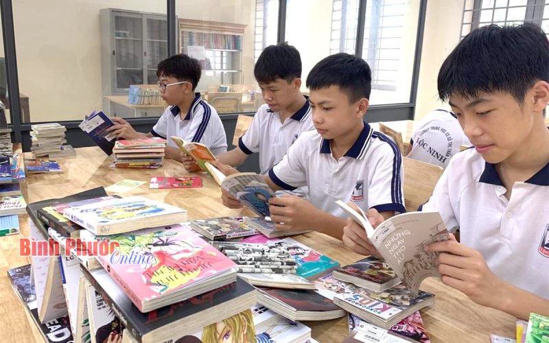 Lan tỏa phong trào đọc sách trong trường học