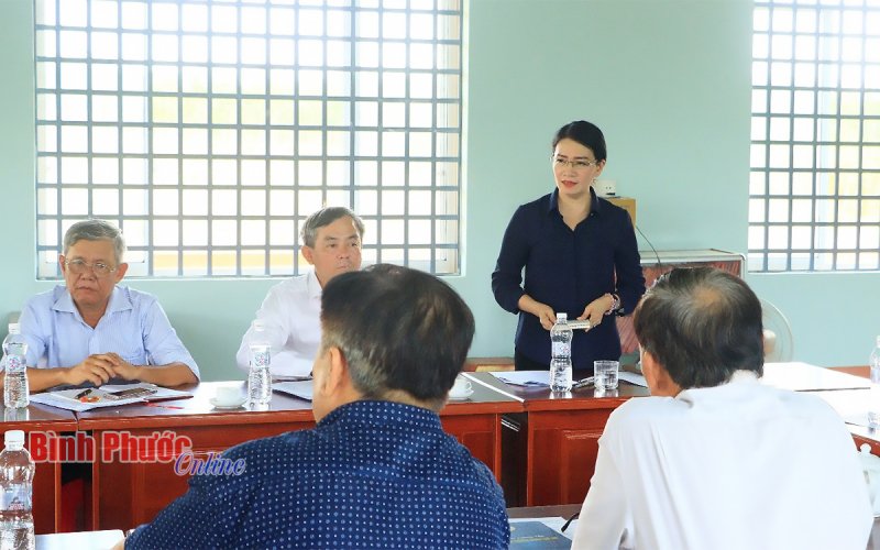 Phó Bí thư Thường trực Huyện ủy Bù Đốp dự sinh hoạt chi bộ cơ sở