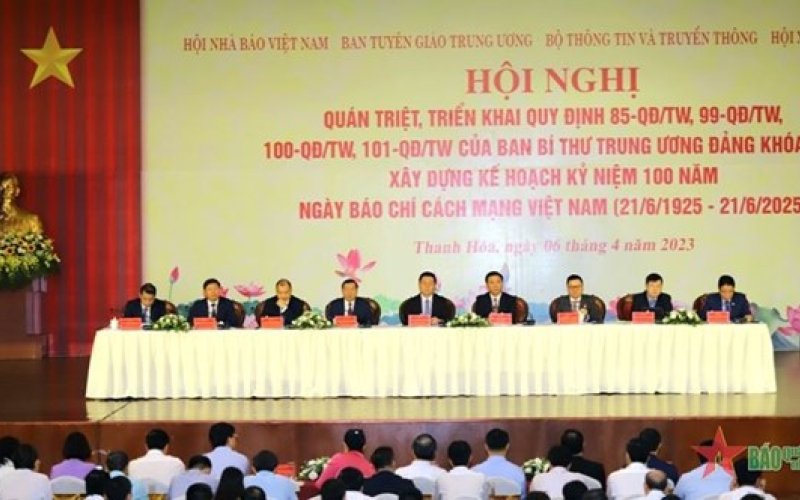 Quán triệt, triển khai quy định của Ban Bí thư về báo chí, xuất bản