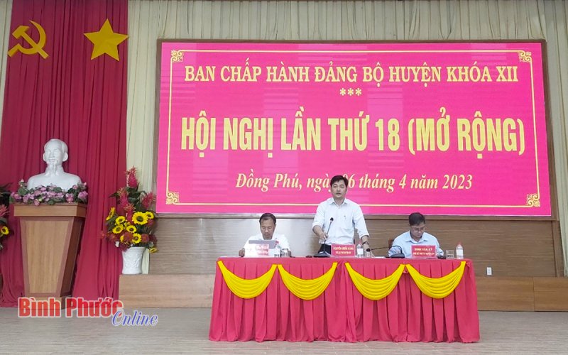 Quý 1, huyện Đồng Phú thu ngân sách khoảng 120 tỷ đồng
