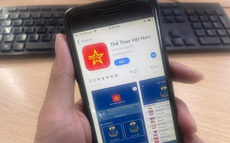 Ra mắt ứng dụng "Thể thao Việt Nam" hỗ trợ tuyên truyền SEA Games 32