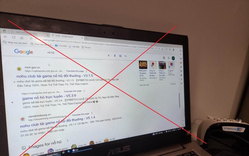 Rà soát các website cơ quan nhà nước bị cài link ẩn quảng cáo cờ bạc