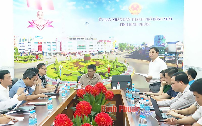 Rà soát đầu tư xây dựng cơ sở hạ tầng, kinh doanh các khu dân cư trên địa bàn Đồng Xoài