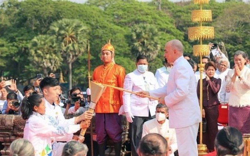 Thủ đô Phnom Penh đảm bảo an ninh cho lễ rước đuốc SEA Games 32