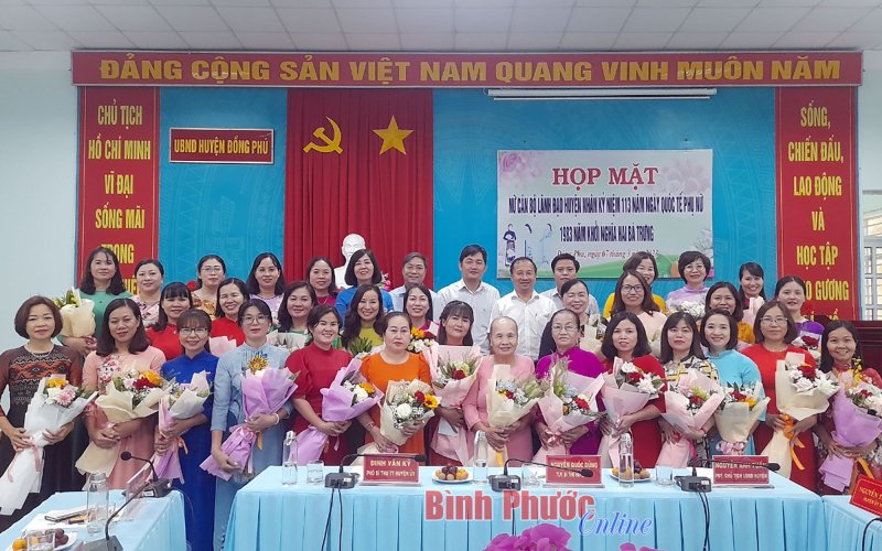 Thúc đẩy bình đẳng giới, vì sự tiến bộ phụ nữ