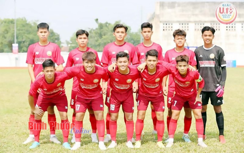 Vòng chung kết U19 quốc gia 2023: U19 Bình Phước đối đầu với U19 Sông Lam nghệ An ở tứ kết
