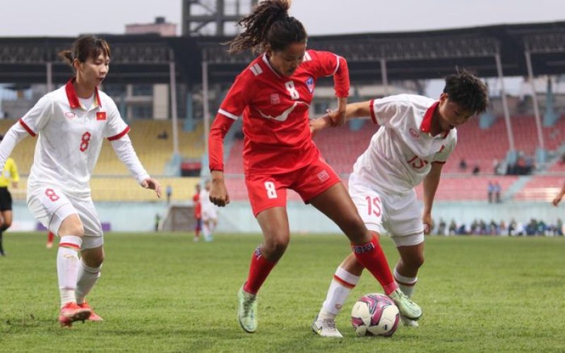 Vòng loại thứ nhất Olympic Paris 2024: Đội tuyển nữ Việt Nam thắng đậm Nepal 5-1