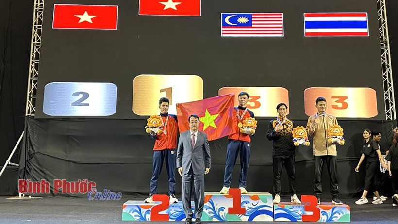 Bình Phước: Phạm Duy Mạnh giành HCV Giải vô địch karate Đông Nam Á 2024