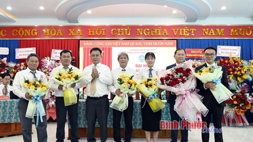 Đoàn luật sư tỉnh Bình Phước tổ chức đại hội lần thứ VII