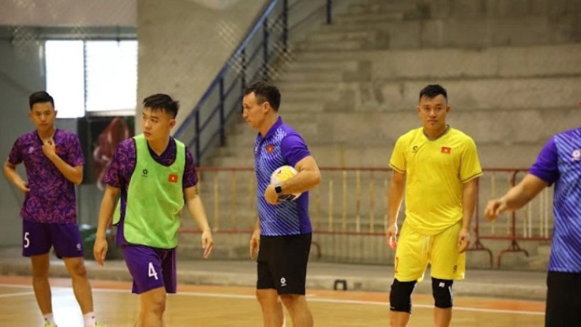 Đội tuyển Futsal Việt Nam sẵn sàng cho Vòng chung kết Futsal châu Á