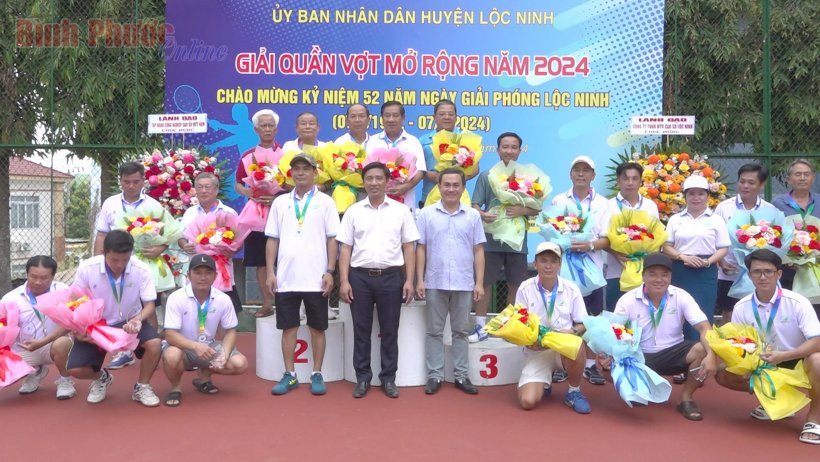 Giải tennis huyện Lộc Ninh mở rộng