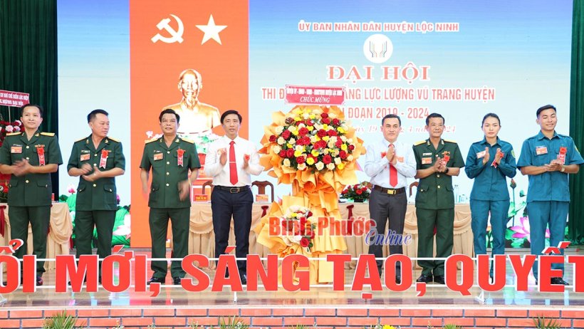 Lộc Ninh: Đại hội thi đua <strong class="highlight">quyết</strong> thắng
