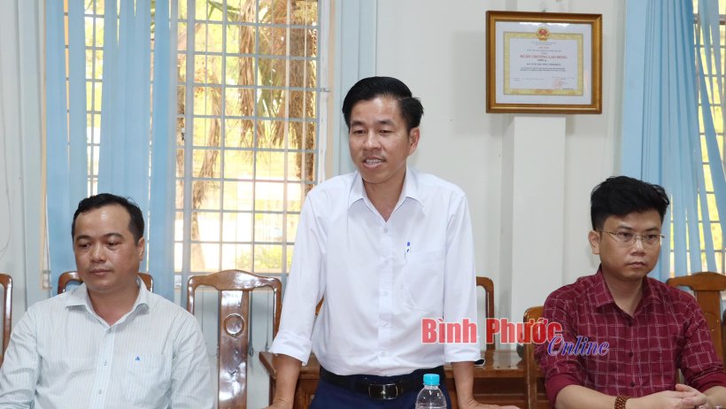 Ông Đậu Tất Thành phụ trách Cơ quan thường trú TTXVN tại Bình Phước