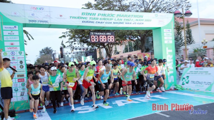 Tổng kết Giải Bình Phước Marathon - Trường Tươi Group lần thứ I, năm 2023