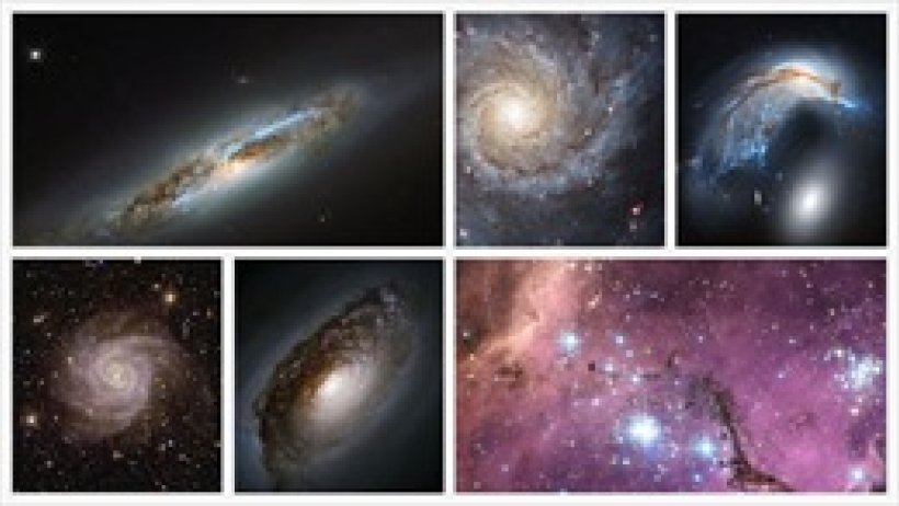 Vẻ đẹp mê hoặc của các thiên hà trong vũ trụ bao la