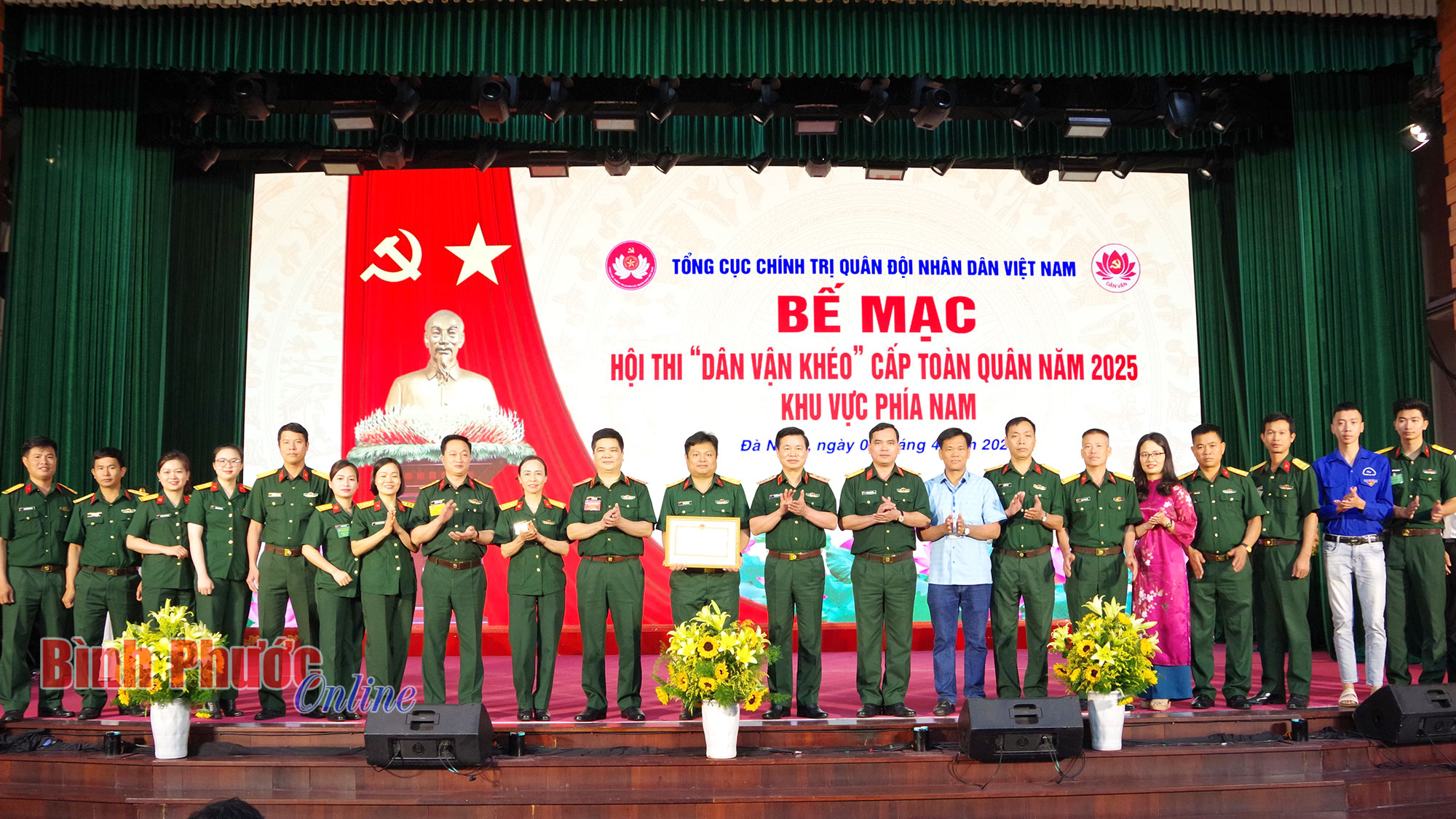 Binh đoàn 16 đoạt giải A hội thi “Dân vận khéo” cấp toàn quân