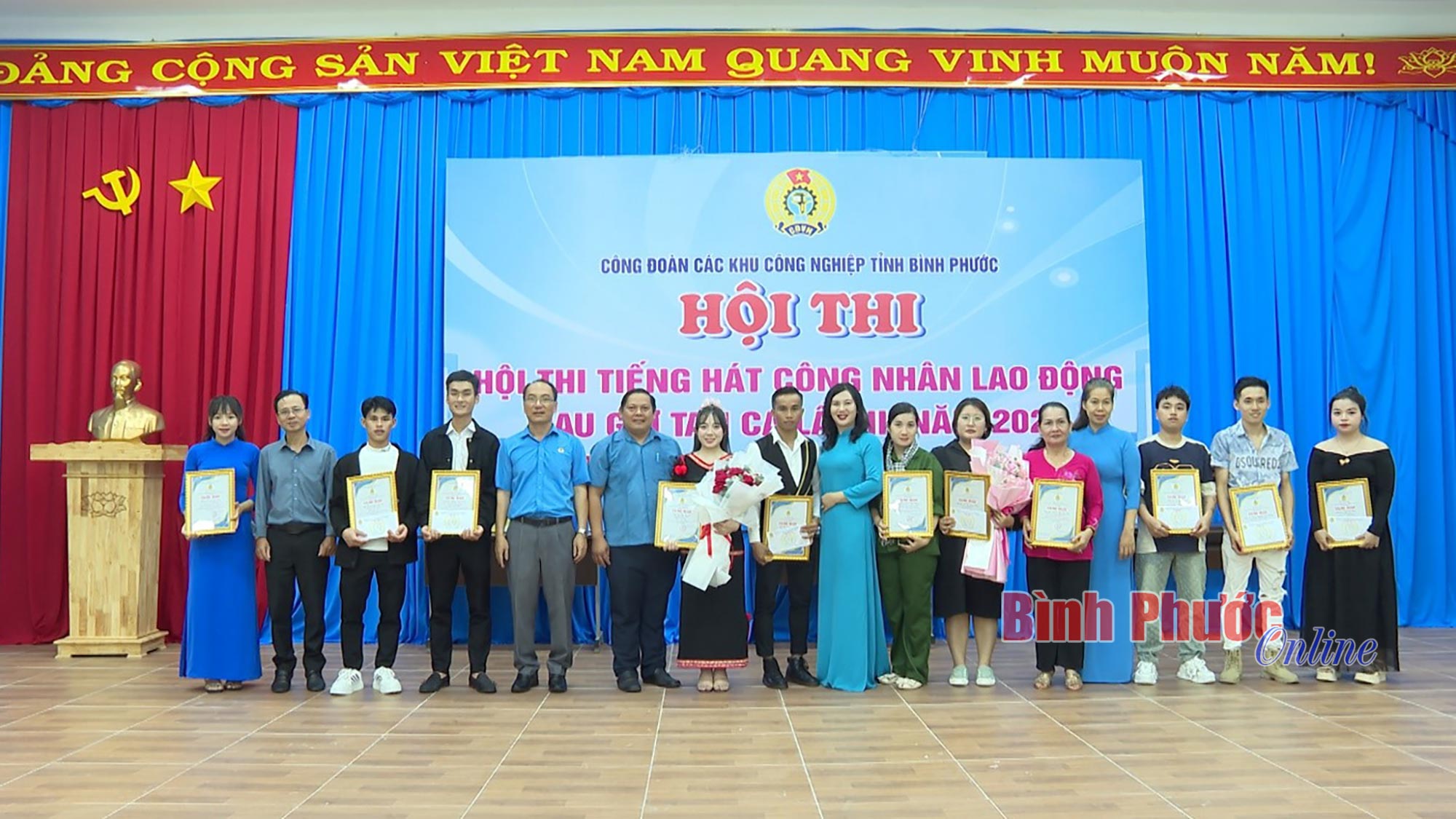 Bình Phước: Hội thi tiếng hát công nhân, lao động năm 2025