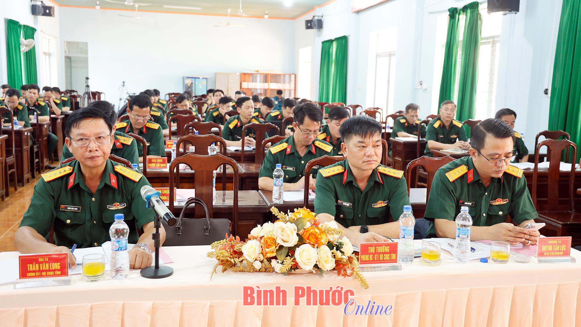 Bộ Chỉ huy Quân sự tỉnh giao ban công tác đảng 